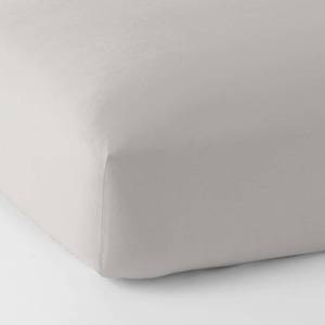 Legacy Velvet Flannel Platinum Solid Queen Fitted Sheet, EA74-Q-PLATINUM - NEW