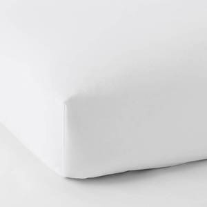 Legends White Solid 800 Thread Count Egyptian Cotton Sateen King Fitted Sheet, E5Q2-K-WHITE - NEW