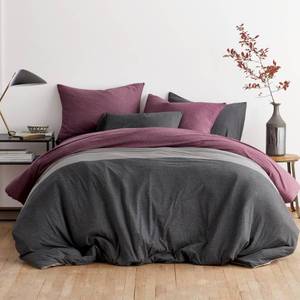 Logan Jersey Cotton Blend King Duvet Cover in Berry Multi, 50497D-K-BERMUL - NEW