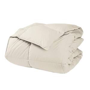 LoftAIRE Light Warmth Ivory King Down Alternative Comforter, C3j5-K-IVORY - NEW