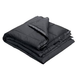 LaCrosse LoftAIRE Down Alternative Charcoal Gray Cotton Twin Blanket, KO8O-T-CHAR-GRAY, - NEW
