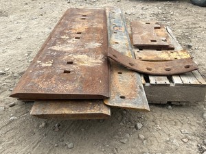 lot 6-A image: Pallet Lot Of Commercial Steel Cutting Edges