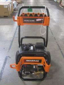 lot 3 image: Generac 3,100 psi 2.8-GPM OHV Engine Triplex Pump Gas Powered Pressure Washer 6590