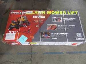 lot 4 image: Pro-lift Lawn Mower Jack Lift with 550 lbs. Capacity T-5355A