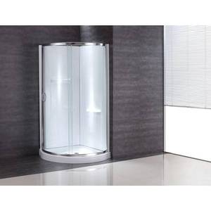 lot 5 image: OVE Doors Breeze 34 in. x 34 in. x 76 in. Shower Kit with Walls, Reversible Sliding Door and Shower Base