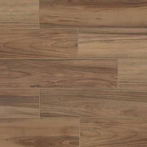lot 707 image: (27 Cases) of Lifeproof Toffee Wood 6 in. x 24 in. Glazed Porcelain Floor and Wall Tile (14.55 sq. ft.  case), LP36624HD1PR