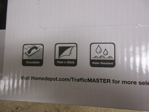 TRAFFIC MASTER SELF-STICK VINYL TILE