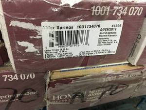 lot 15 image: LOT WITH 7 CASES OF HOME DECORATORS COLLECTION Alder Springs Oak 12 mm Thick x 6-13 in. Wide x 50-58 in. Length Laminate Flooring (17.72 sq. ft.  case)