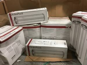 lot 29 image: LOT WITH 3 DURAVENT DuraPlus 6 in. Triple-Wall Manufactured Home Chimney Stove Vent Kits & 4 DURAVENT 6 in. Dia 36 in. Chimney Pipe SEE PICS