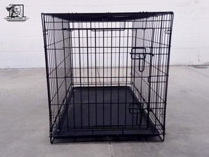 1-Door Folding Dog Crate, 36 L x 22.5 W x 24.9 H