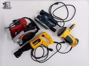Electric Power Tools Tool Shop Circular Saw W Laser, Dewalt Sawzall, Black & Decker Sander, Wagner Paint Eater (1)