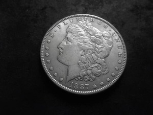 1887  Morgan Silver Dollar