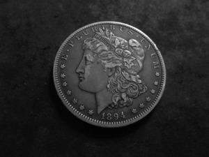 1894 O Morgan Silver Dollar