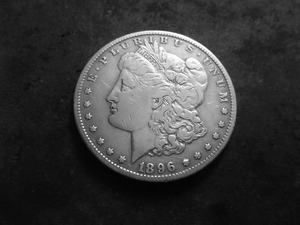 1896 S Morgan Silver Dollar