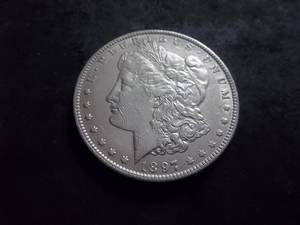 1897 Morgan Silver Dollar