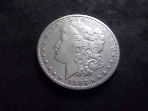1897 O Morgan Silver Dollar