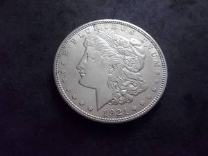 1921 D Morgan Silver Dollar