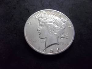 1925 Peace Silver Dollar