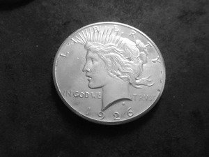 1926 Silver Peace Dollar
