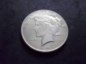 1926 D Silver Peace Dollar