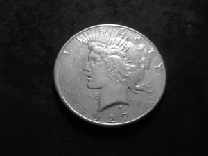 1927 S Peace Silver Dollar