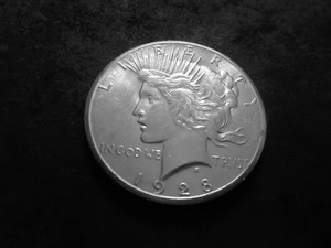 1928 Silver Peace Dollar