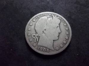 1906 D Barber Half Dollar