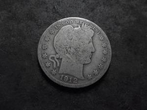 1912 Barber Half Dollar