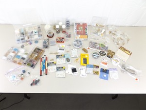 lot 64 image: Lot of Jewelry Making and Beading Supplies