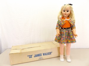 lot 42 image: 1960s Vintage 32 Suzie Walker Doll in Original Box