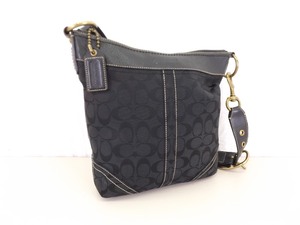 lot 79 image: Authentic COACH Signature Duffle Shoulder Bag