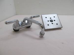 lot 7 image: Delta faucet and shower head