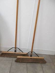 lot 108 image: brooms
