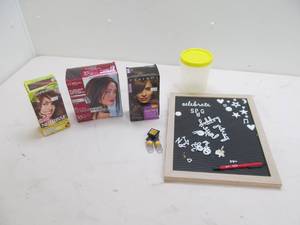 lot 54 image: hair coloring, household menu board