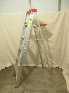 lot 68 image: Werner aluminum ladder
