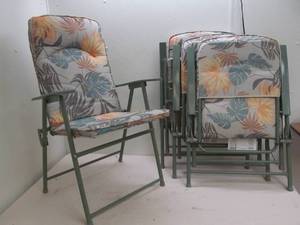 lot 163 image: patio chairs