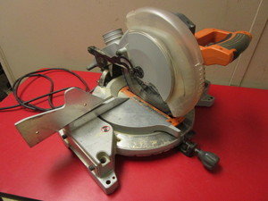 lot 504 image: RYOBI 10 COMPOUND MITER SAW
