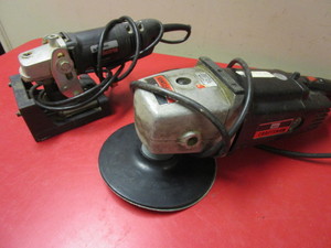 lot 508 image: SEARS SANDER-POLISHER, BLACK & DECKER INDUSTRIAL ANGLE GRINDER