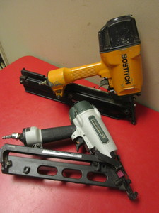 lot 509 image: BOSTICH FRAMING GUN, MASTER FORCE FINISH NAILER