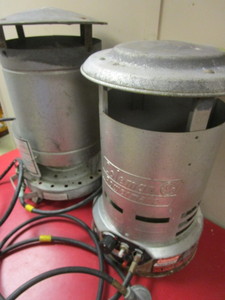 lot 525 image: COLEMAN POWERMATE PROPANE HEATER, 30,000-80,000 BTU, UNIVERSAL CONSTRUCTION PROPANE HEATER