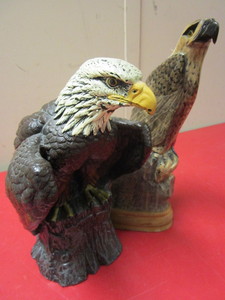 lot 539 image: EAGLE STATUE, OTHER BIRD STATUE