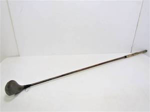 lot 28 image: Antique Hickory Shaft LEE & UNDERHILL DriverWood Golf Club