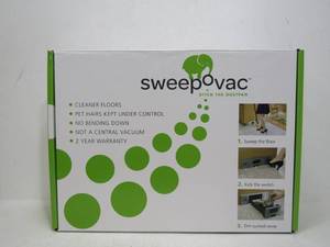lot 31 image: Unused SWEEPOVAC Kitchen Cabinet Vacuum System