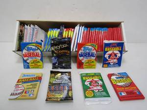 lot 48 image: Lot of Unopened Baseball Card Packs
