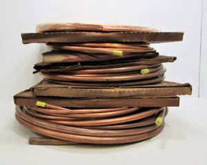 lot 52 image: Large Lot of Unused Copper Piping