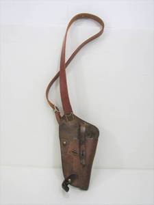 lot 144 image: Nice Vintage Leather Gun Holster