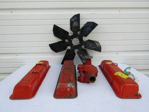 lot 162 image: Group of Vintage Chevy Parts