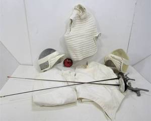 lot 167 image: Lot of Fencing Gear