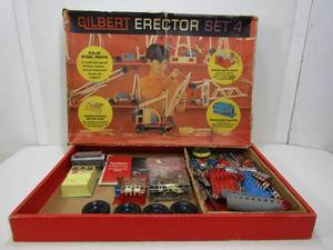 lot 272 image: Vintage GILBERT Erector Set wBox