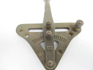lot 296 image: Antique Solid Brass Wilcox Crittenden Nautical Boat Spark Ignition Throttle Lever